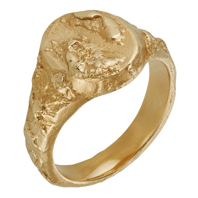 Large signet ring by Ellis Mhairi Cameron