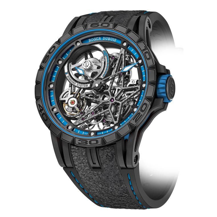 Excalibur Spider Pirelli Automatic Skeleton watch