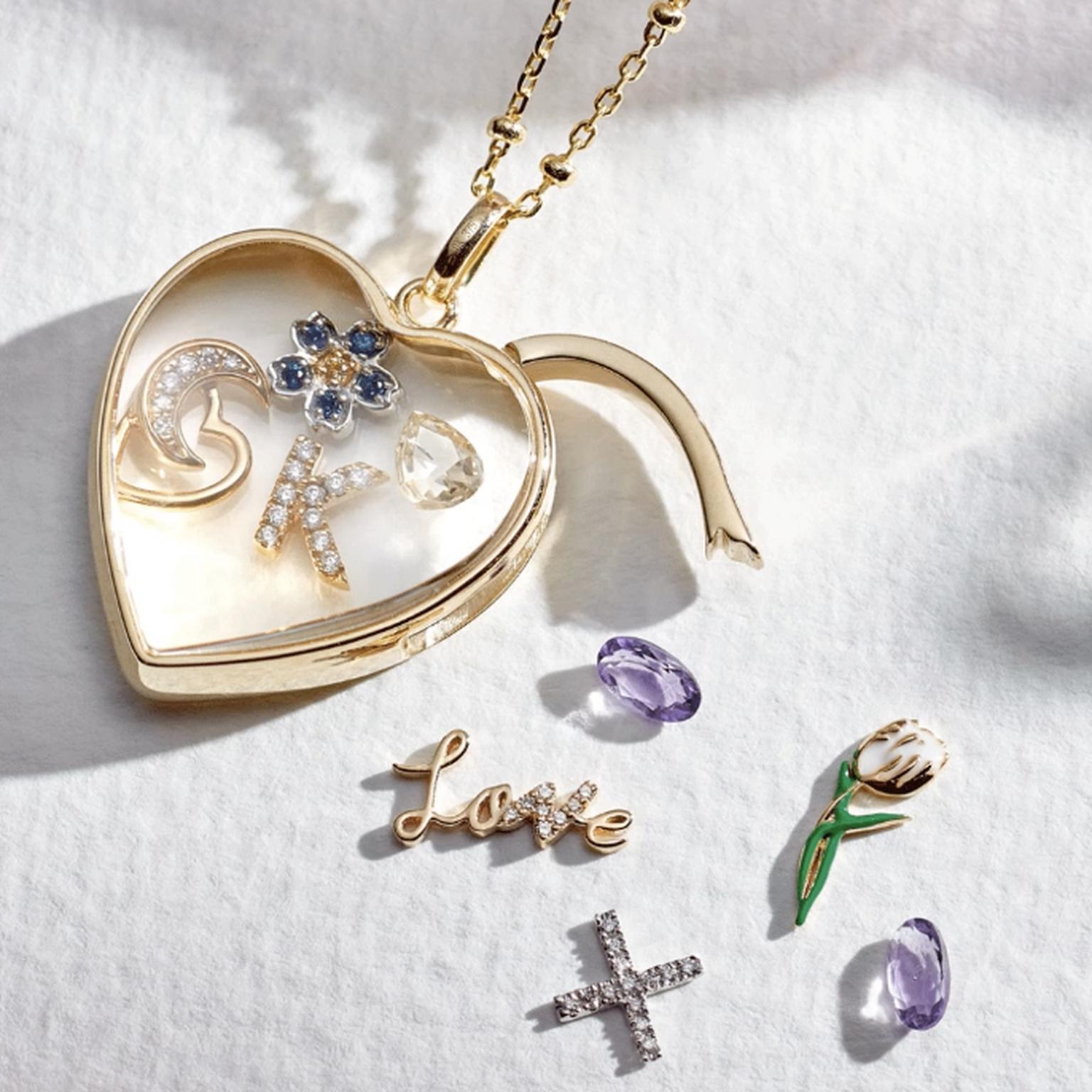 Build your locket love pendant by Loquet