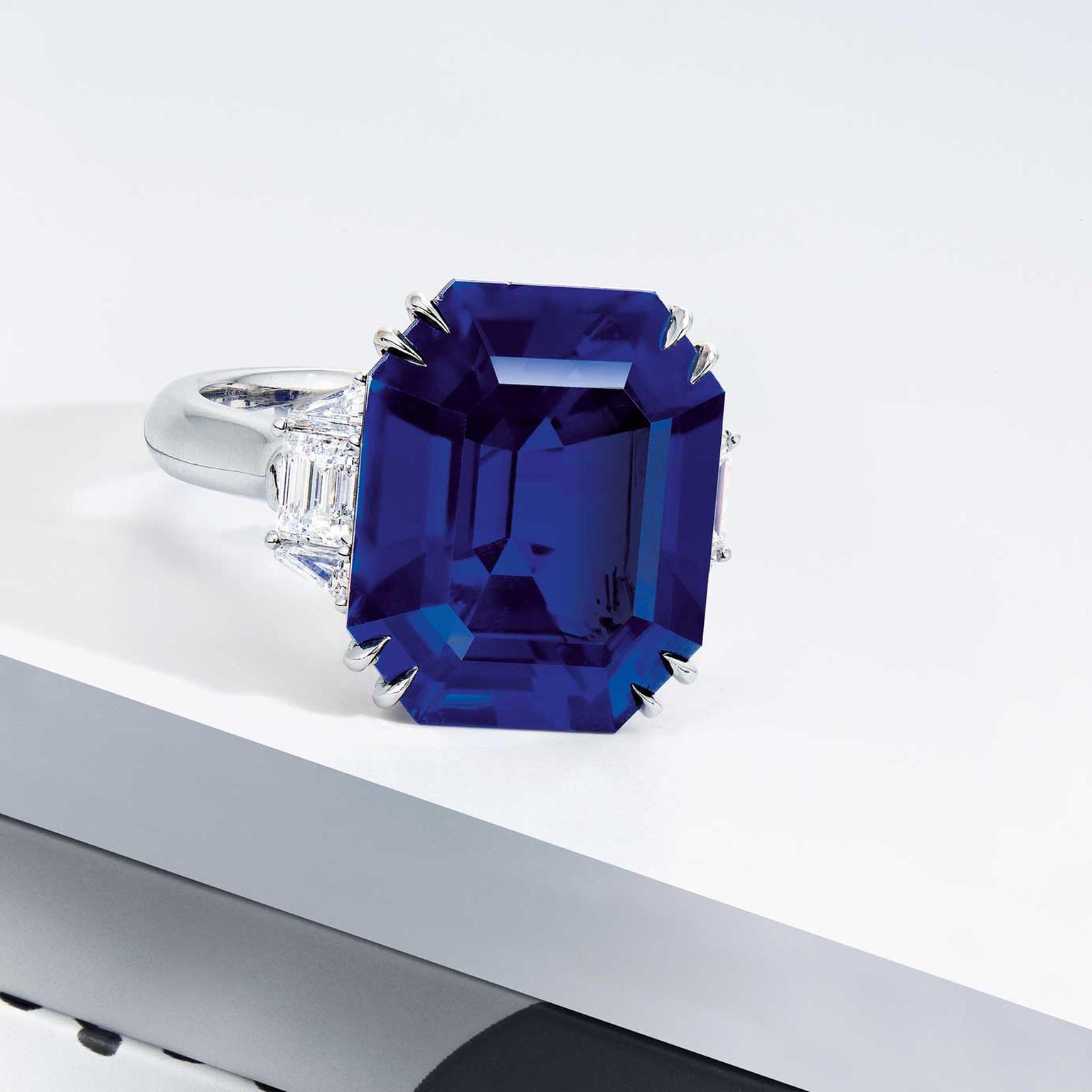 Philips Lot 638 sapphire ring Hong Kong Sale Nov 2019