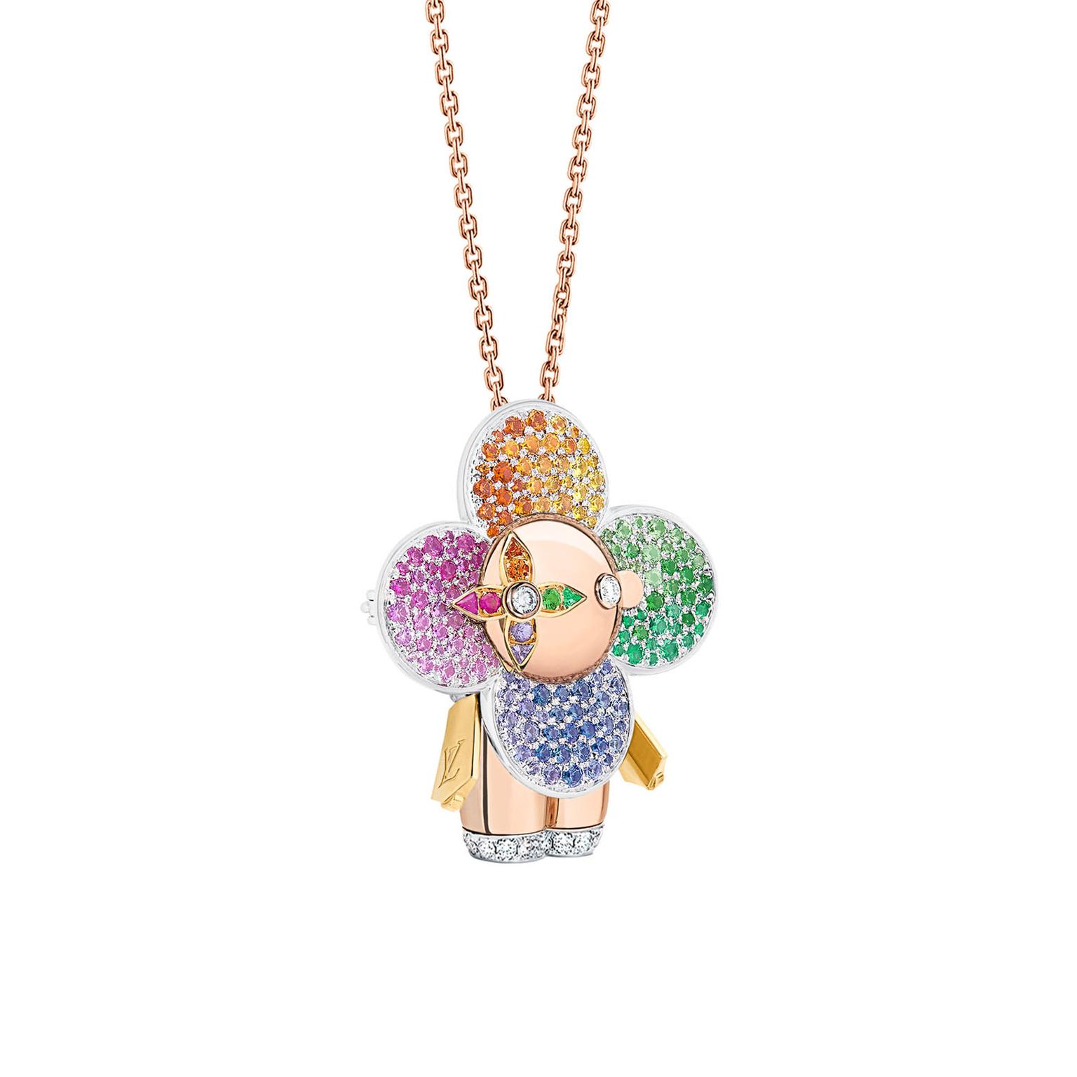 Louis vuitton rainbow shop necklace