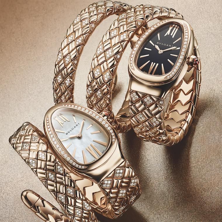 Review of Bulgari s new women s watch including diamond and gold Serpenti and Lucea models The Jewellery Editor