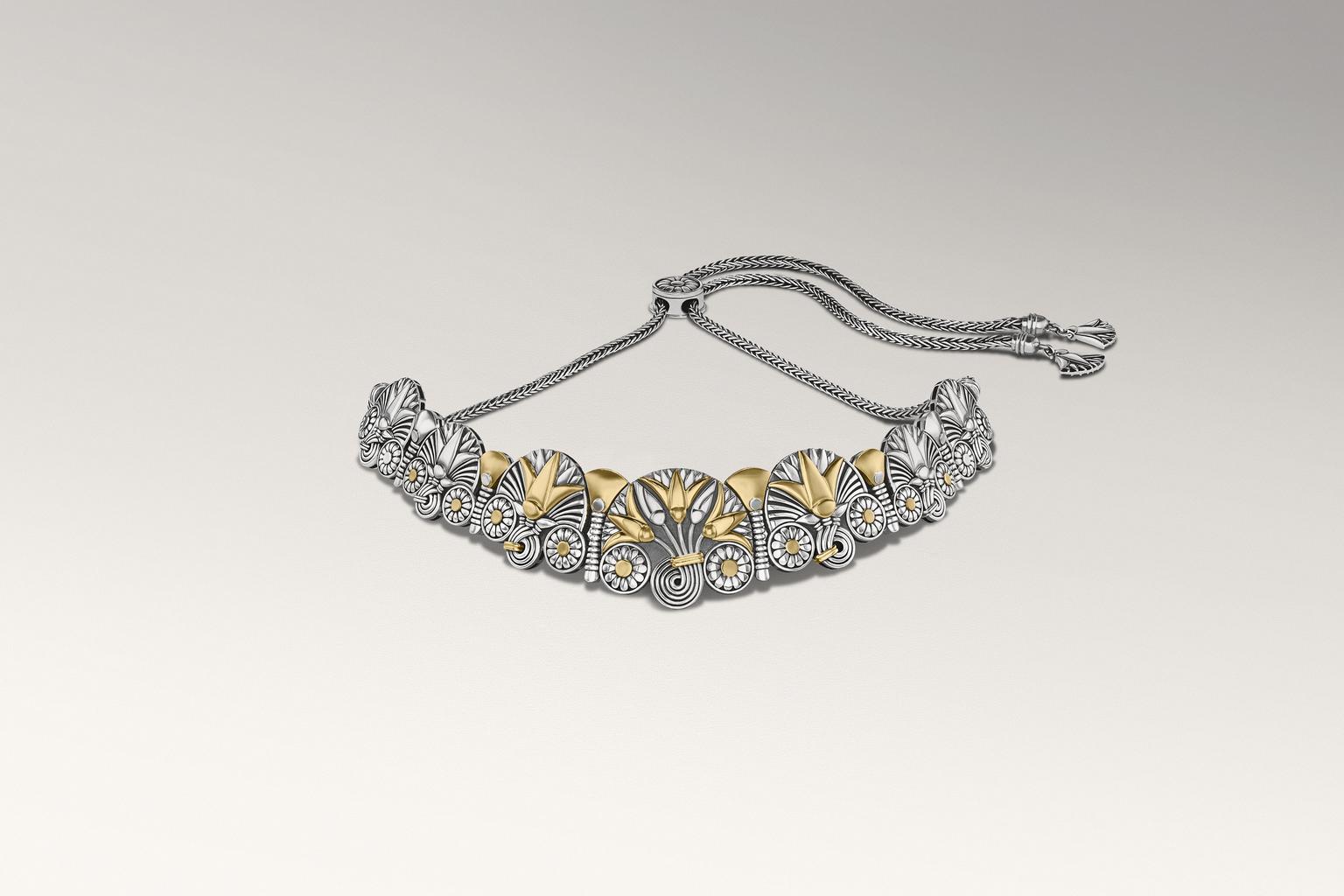 Azza Fahmy Lotus Choker
