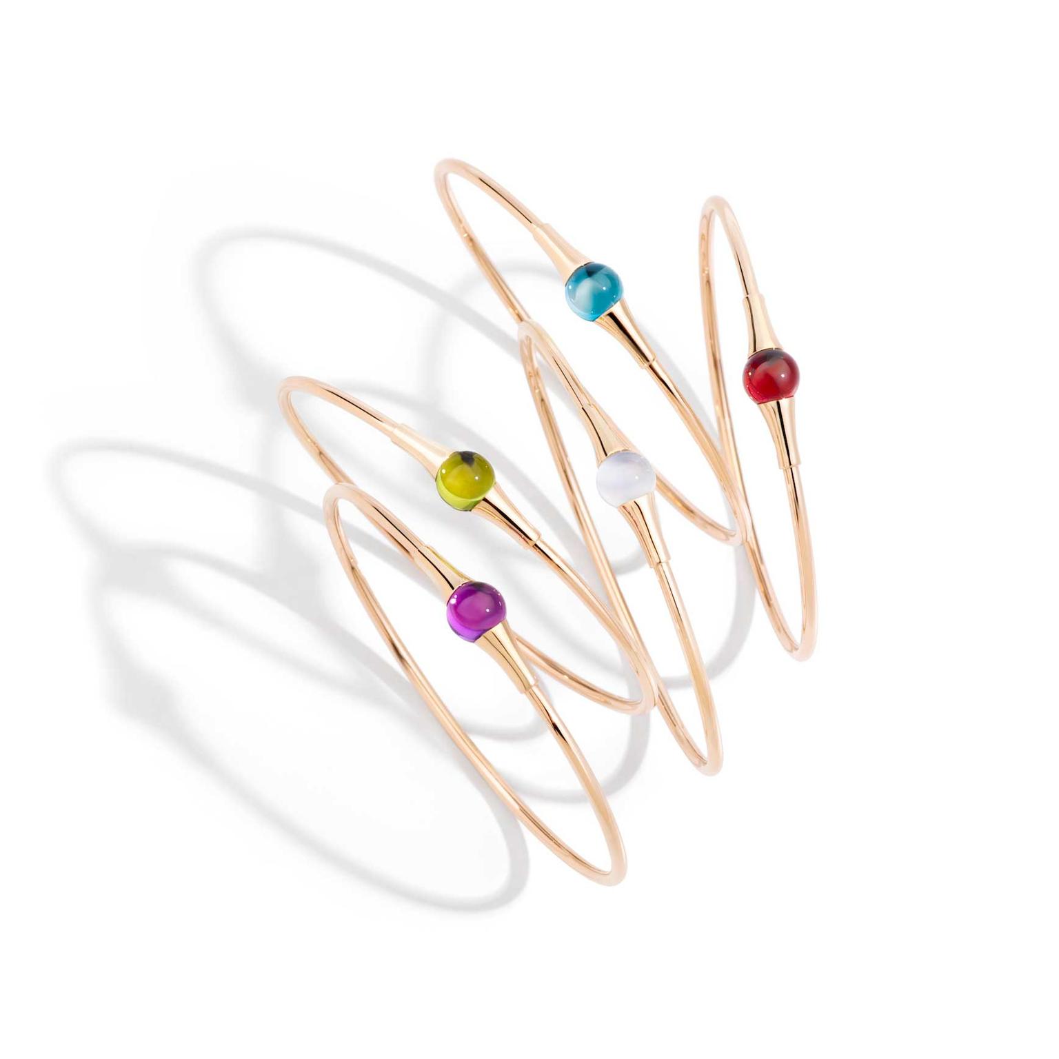 M ama Non M ama rose gold bangles Pomellato The Jewellery Editor