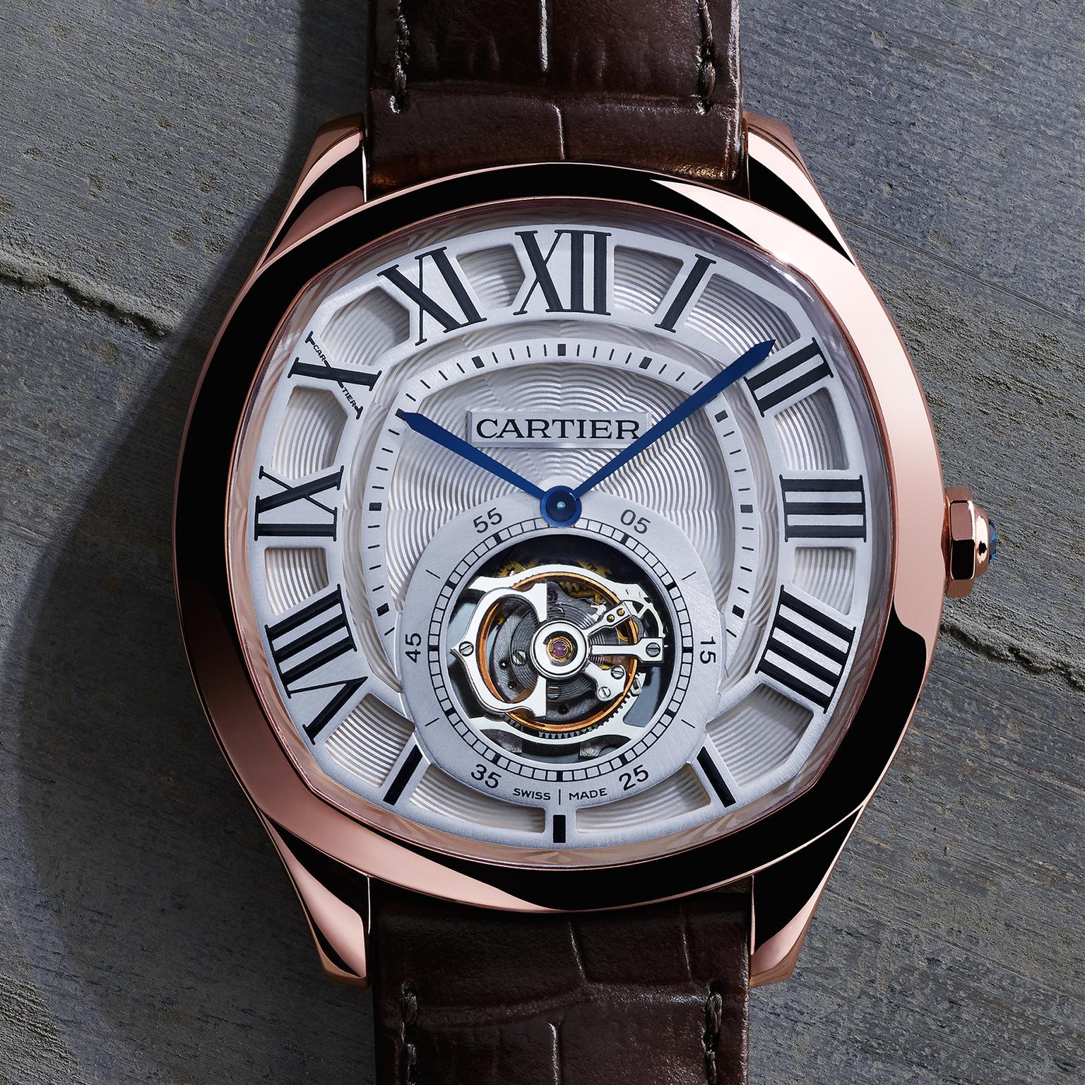 Cartier Drive watch in rose gold