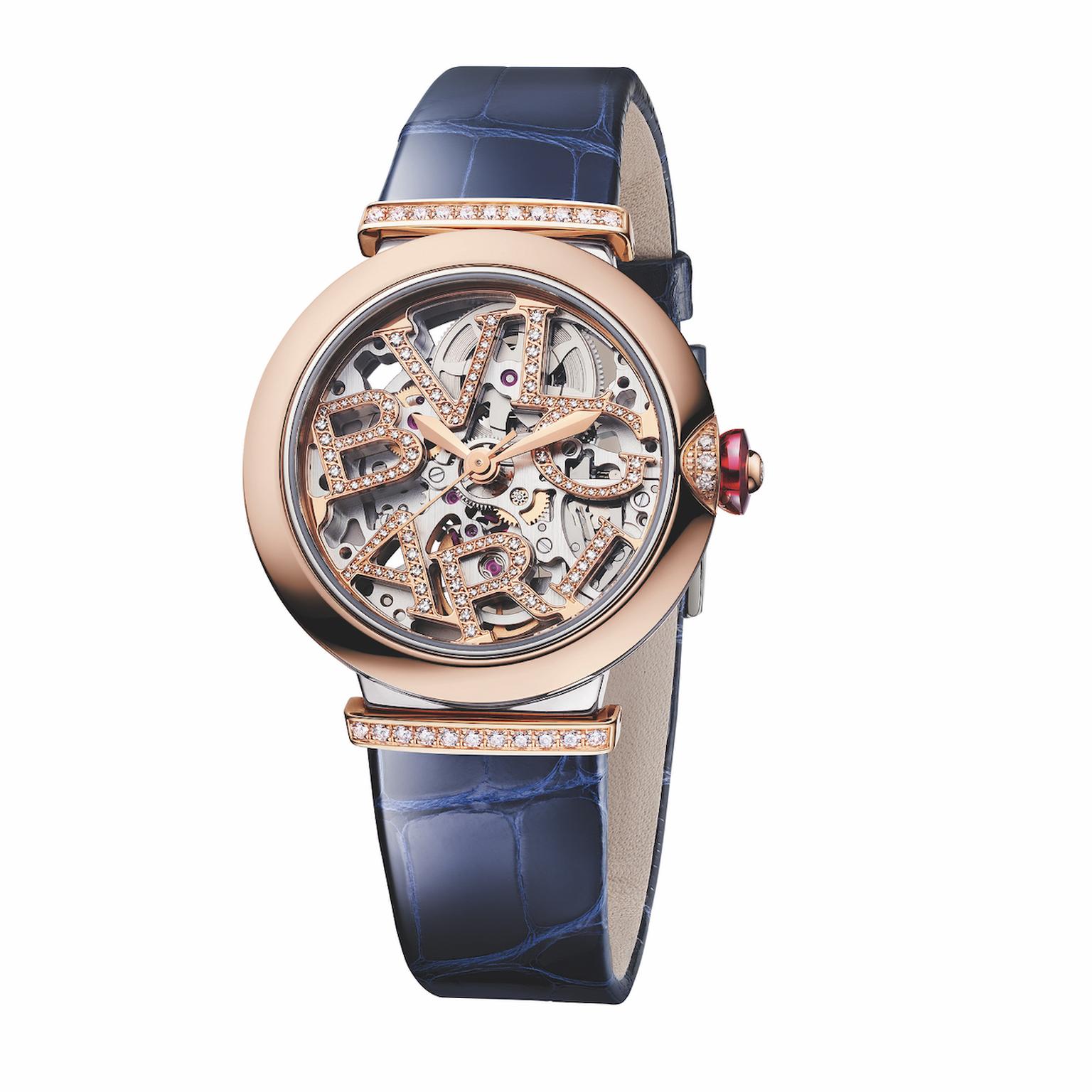 Bulgari Lucea Skeleton on white 