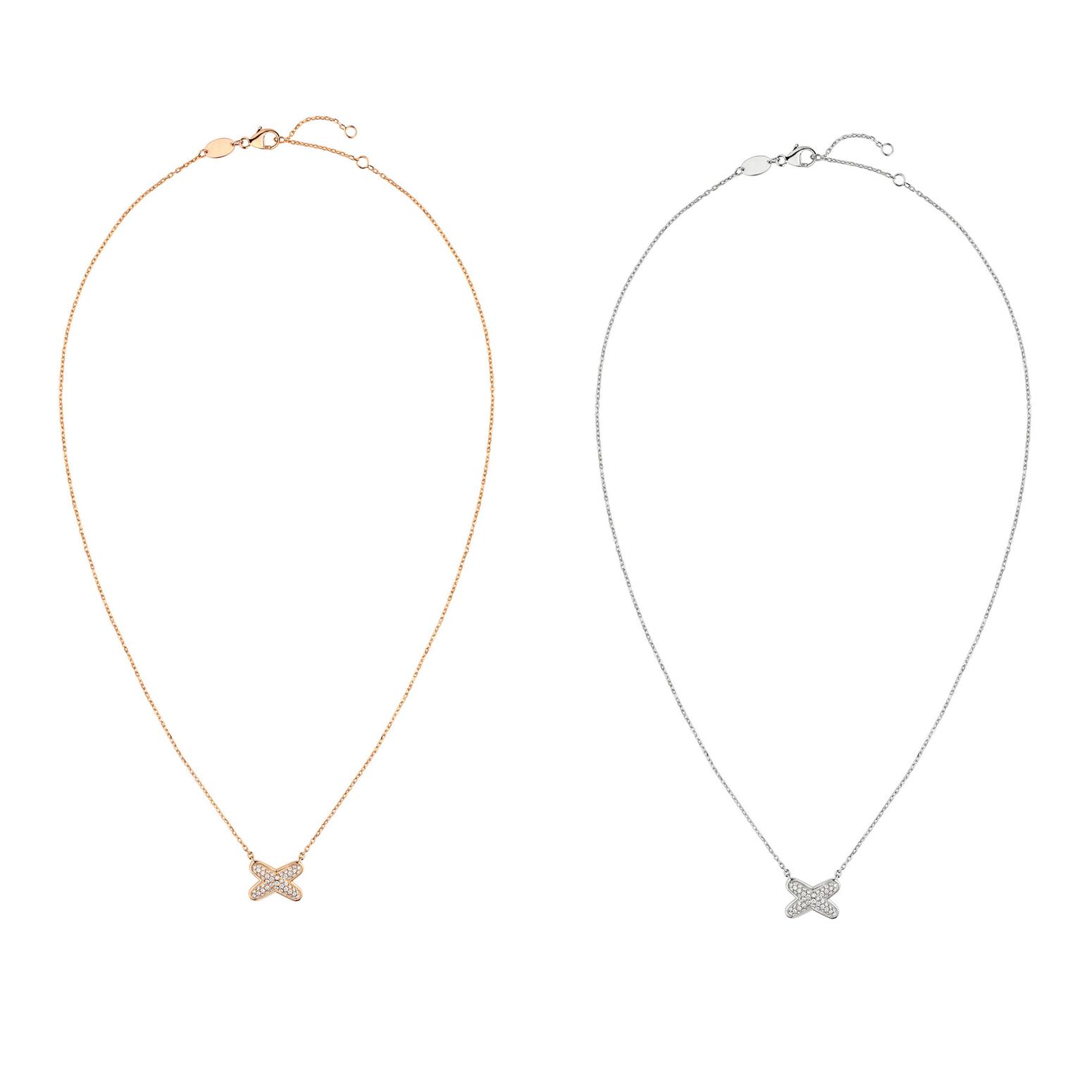 Chaumet Jeux de Liens diamond necklaces