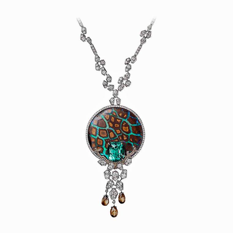 Cartier opal necklace