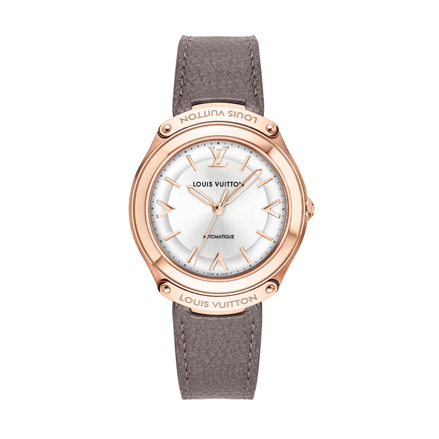 LV Fifty Five watch in pink gold 