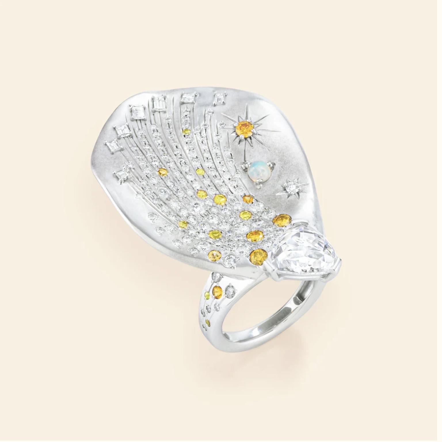 Talisman Ring Comète  by Mellerio