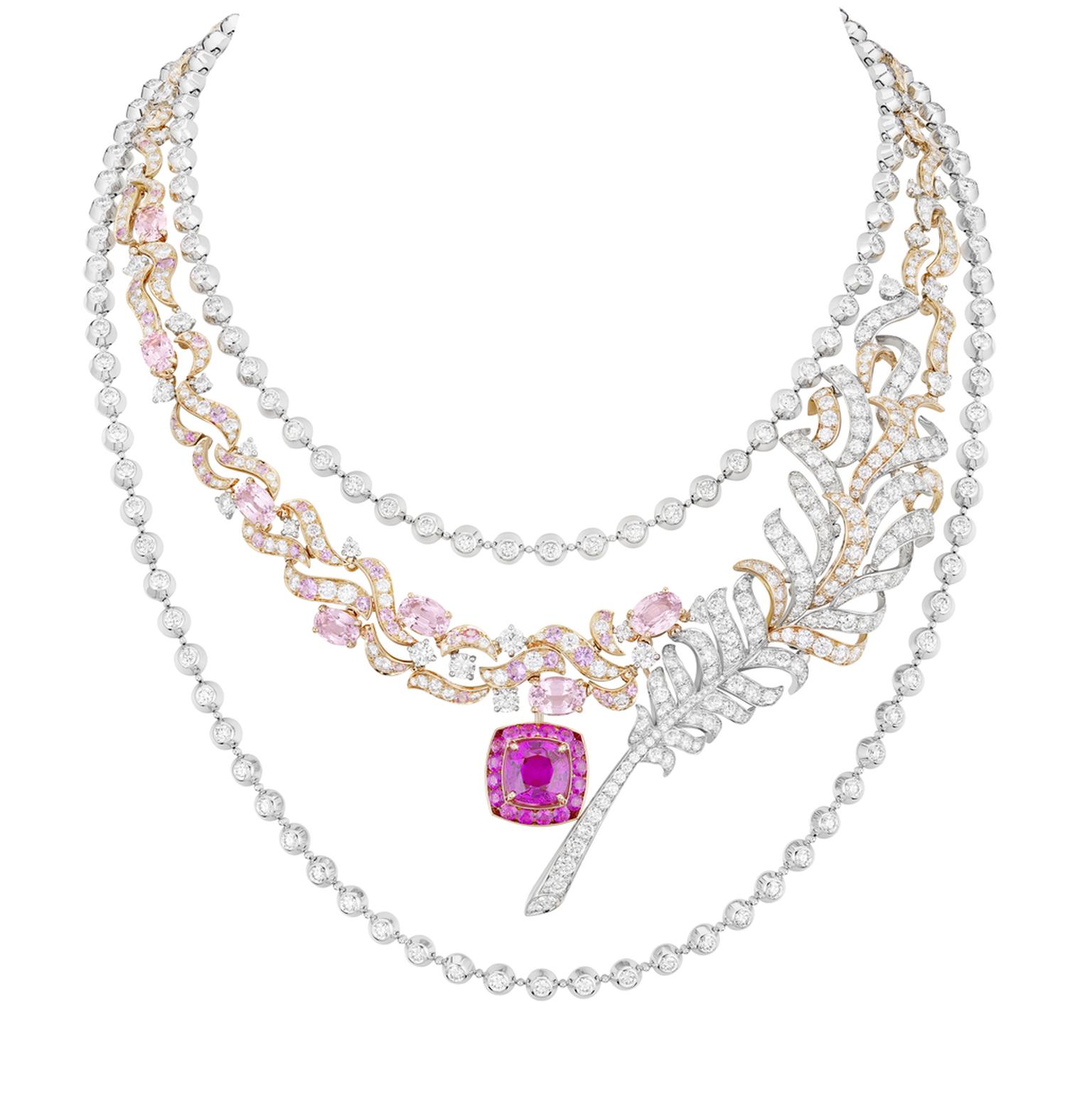 7 - Plume Couture de Chanel necklace