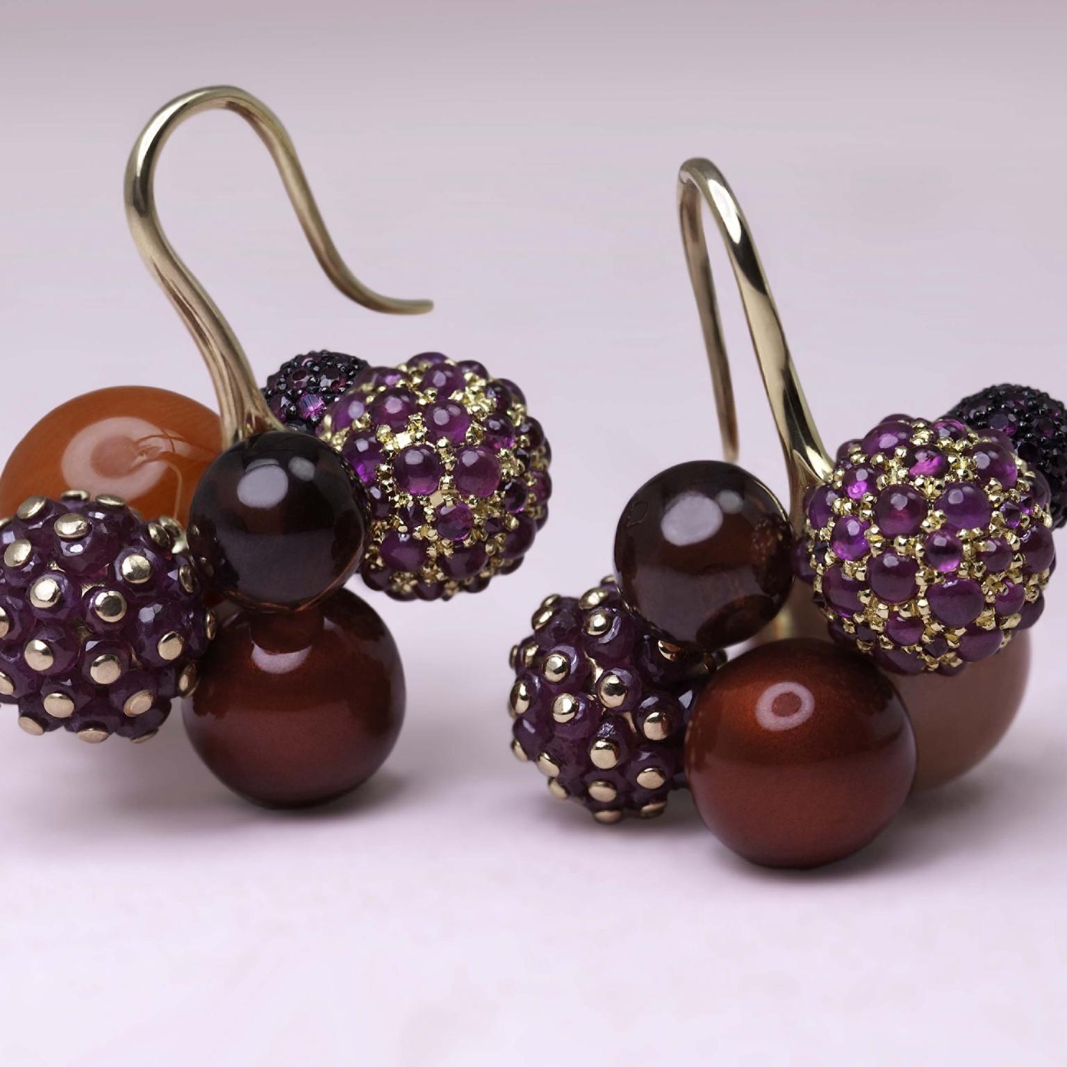Berry Earrings from Ming 