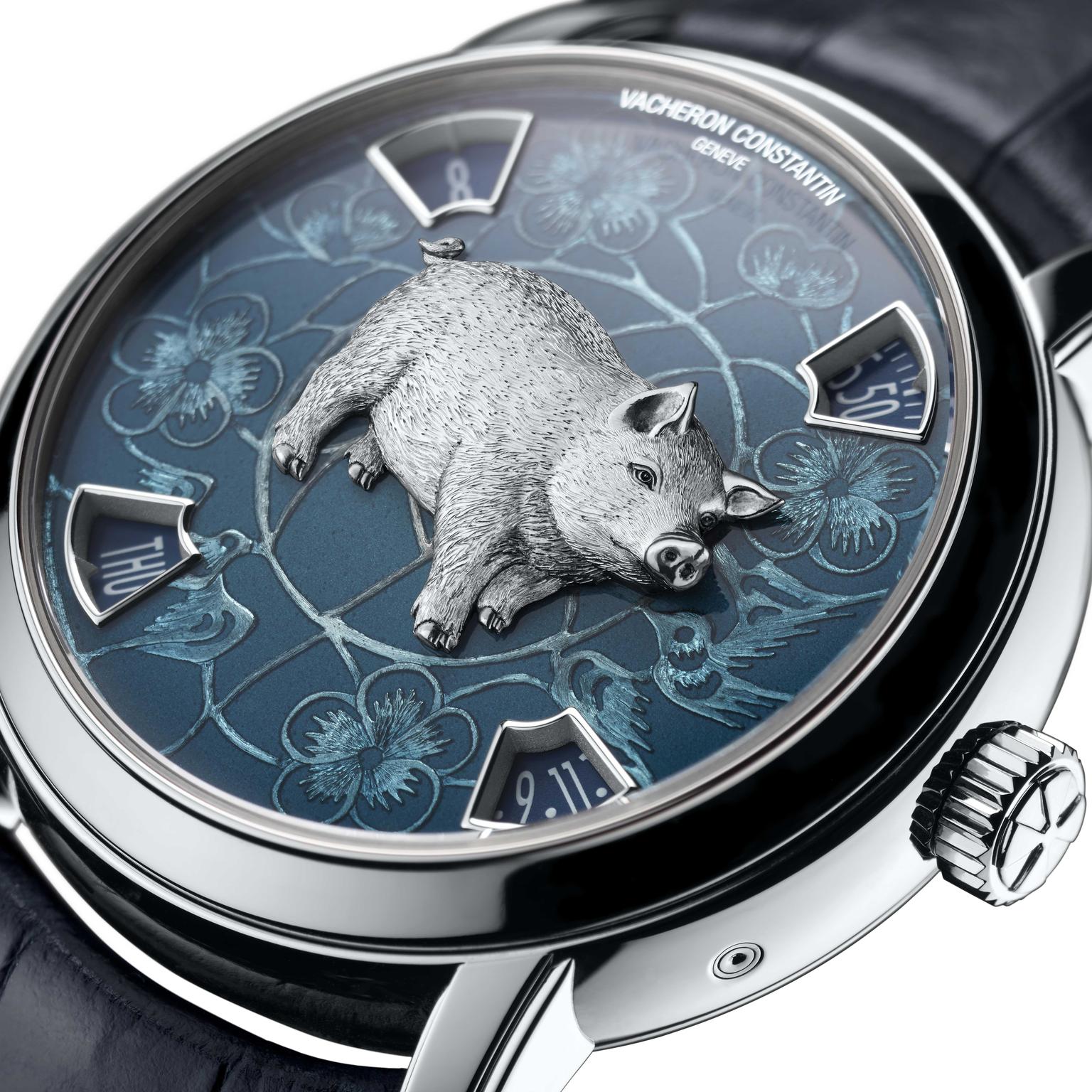 Vacheron Constantin The Legend of the Chinese Zodiac  Year of the Pig platinum version