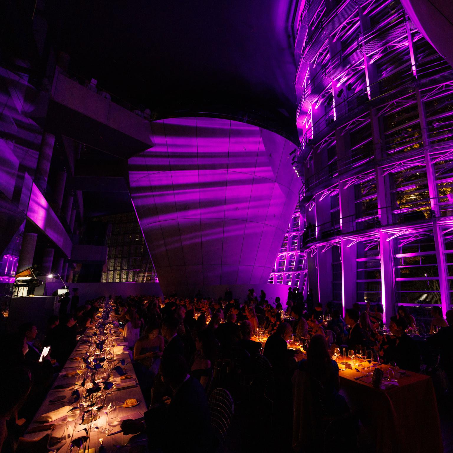 Gala diner Kaleidos Exhibition by Bvlgari