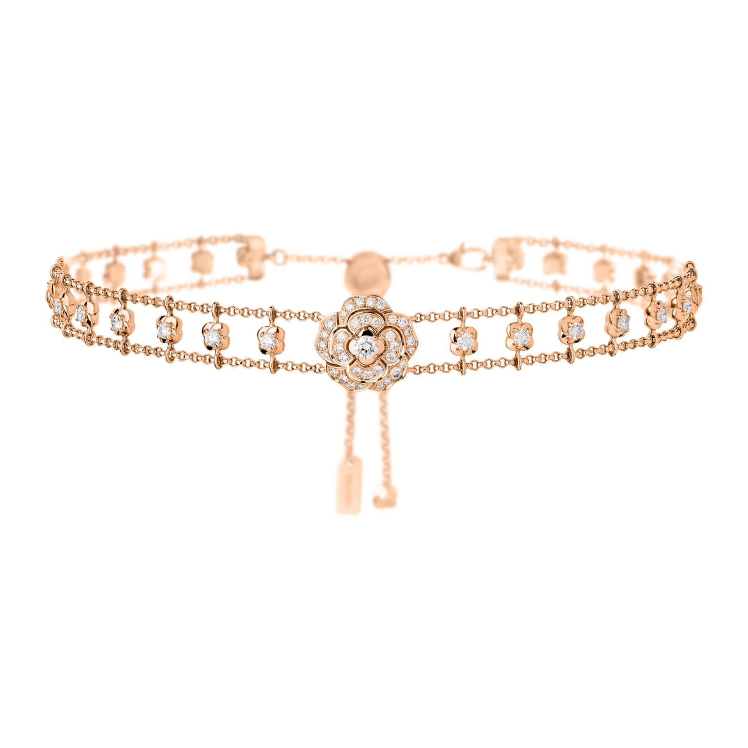 Chanel BOUTON DE CAMÉLIA supple choker 