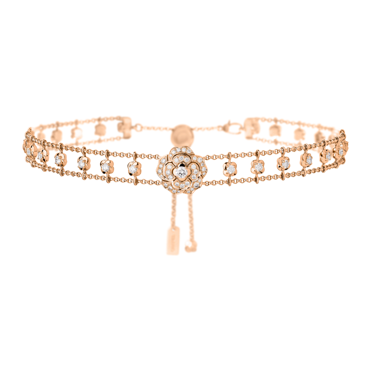 Chanel BOUTON DE CAMÉLIA supple choker 