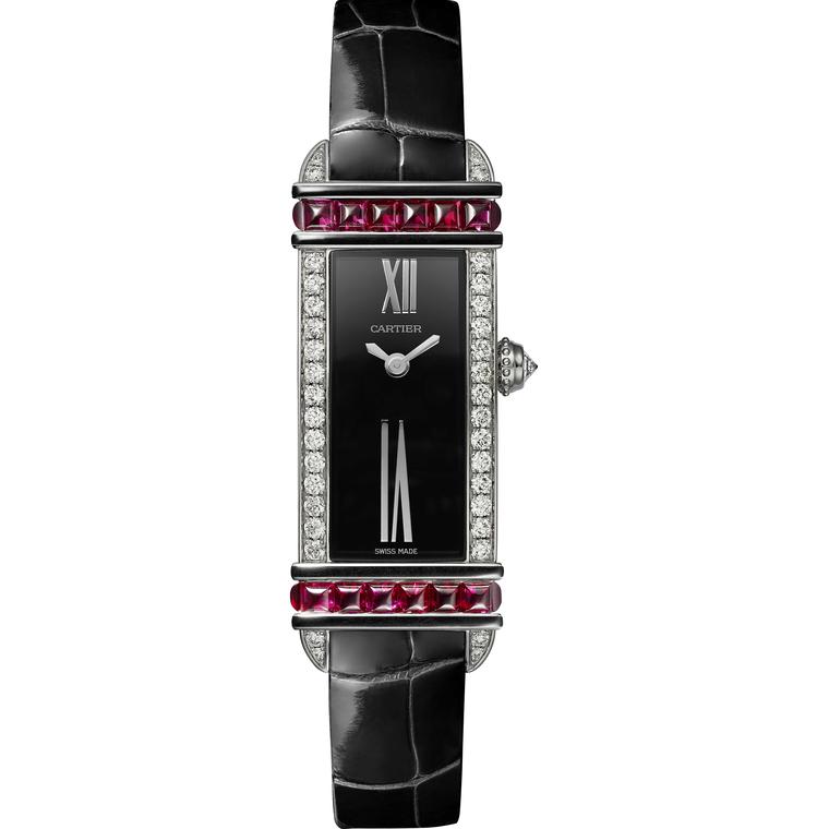 Cartier Libre Tank Chinoise rubies and diamonds 2019