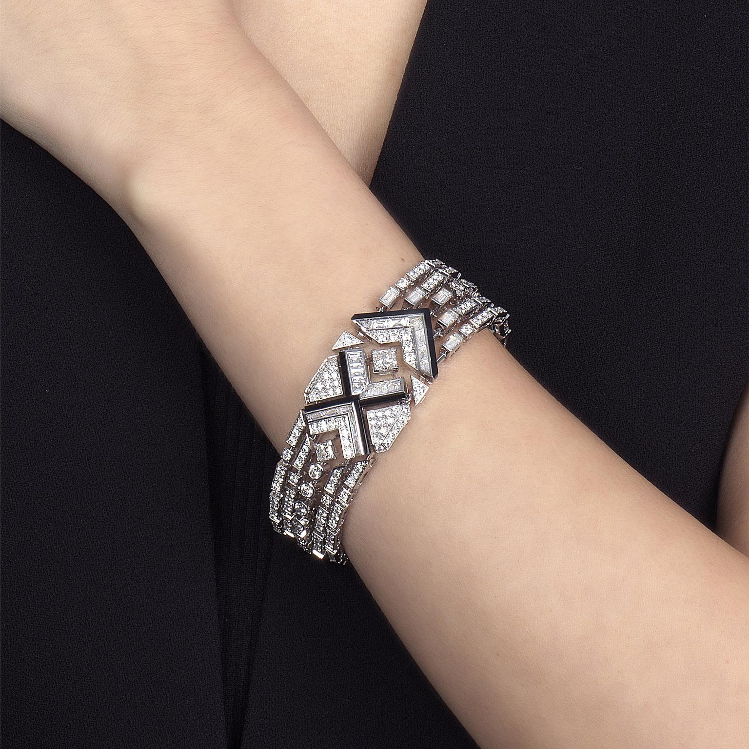 Lot 556 Chanel Bracelet on model