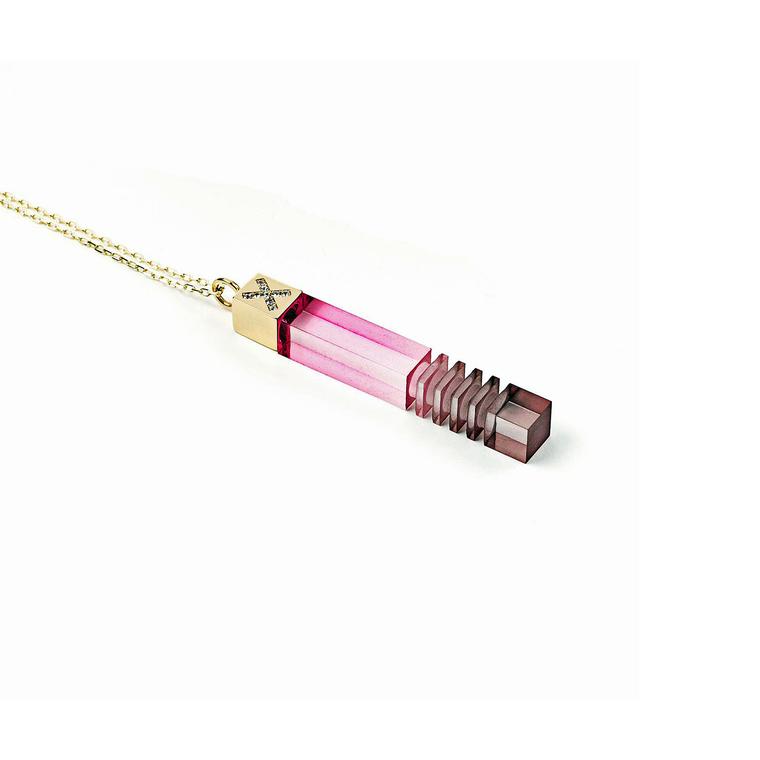 Lily Kamper pink pendant
