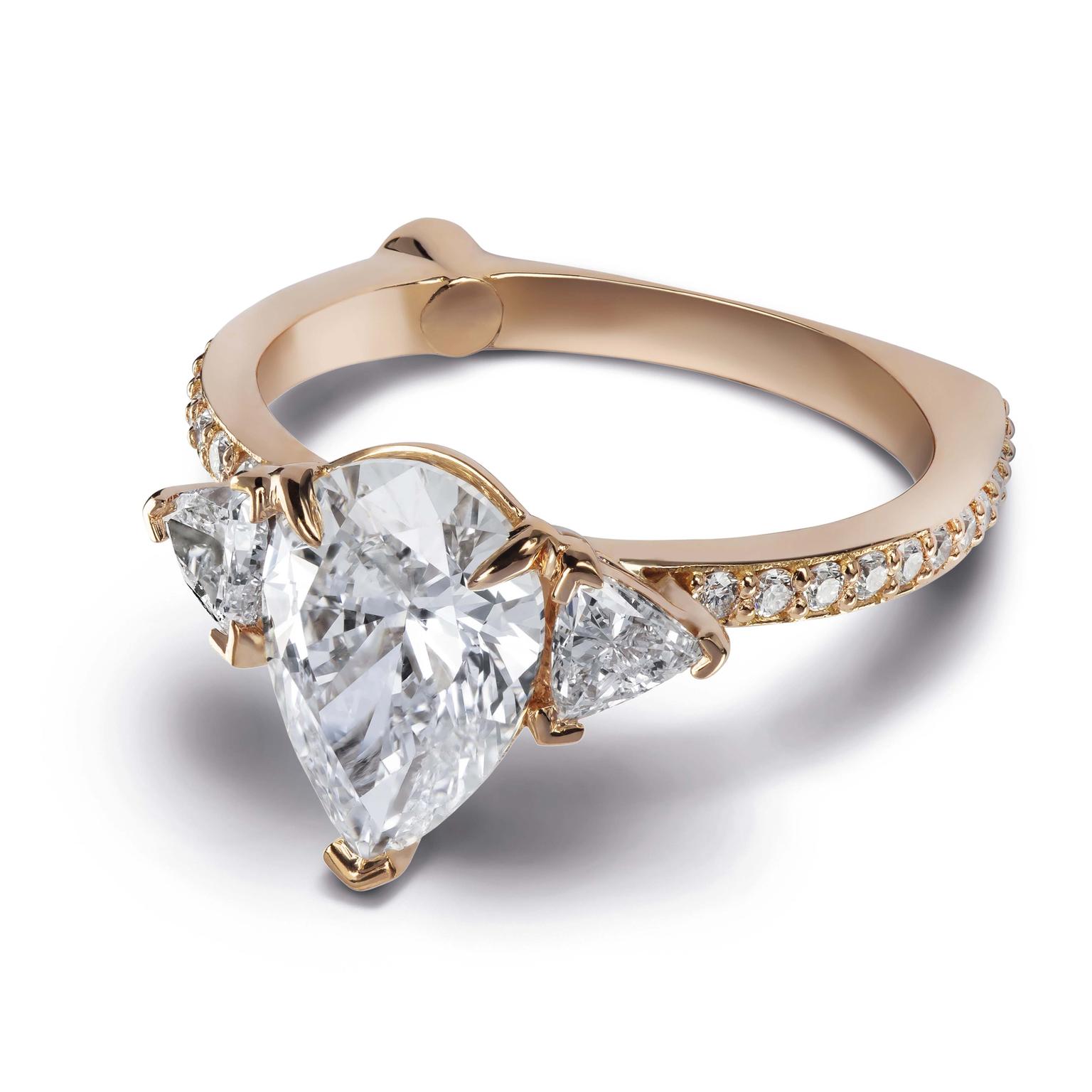 Diamond foundry hot sale engagement rings