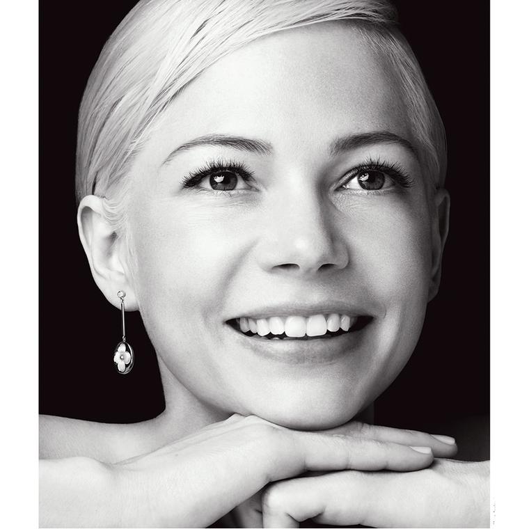 Louis Vuitton with Michelle Williams Blossom Color BB jewels 