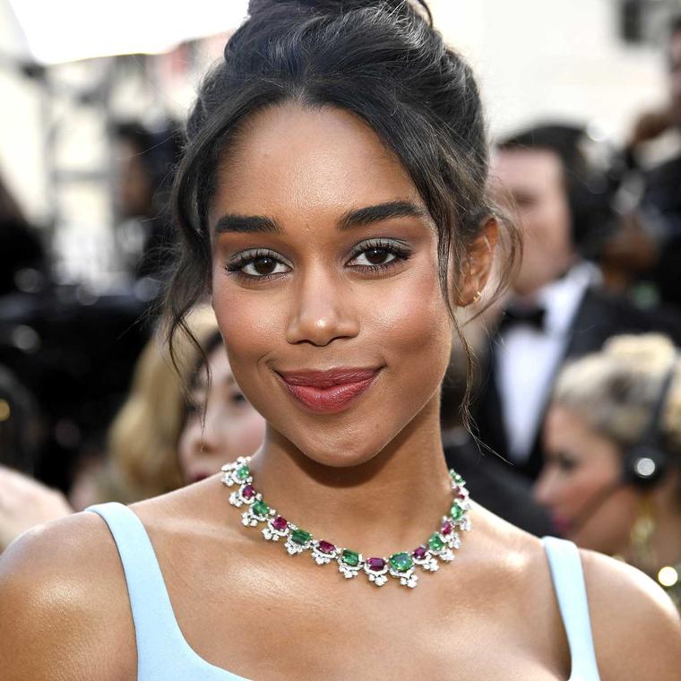 Laura Harrier Bulgari jewels Oscars 2019 Getty Images