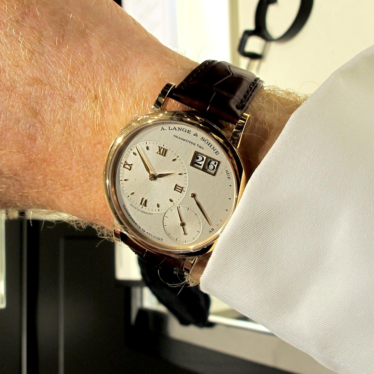 A. Lange & Söhne Grand Lange 1 watch in rose gold