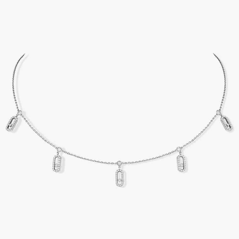 Move Uno Drop pendant choker by Messika