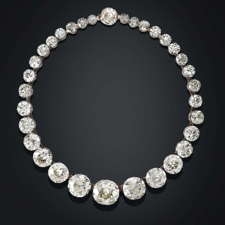 Golconda Diamond Riviere Necklace