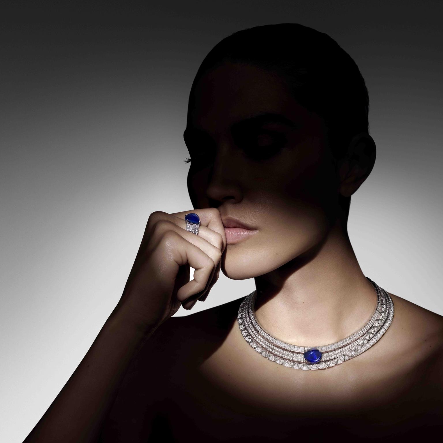 Awakened Hands, Awakened Minds high jewellery collection worn Gravite by Louis Vuitton ©Nathaniel Goldberg