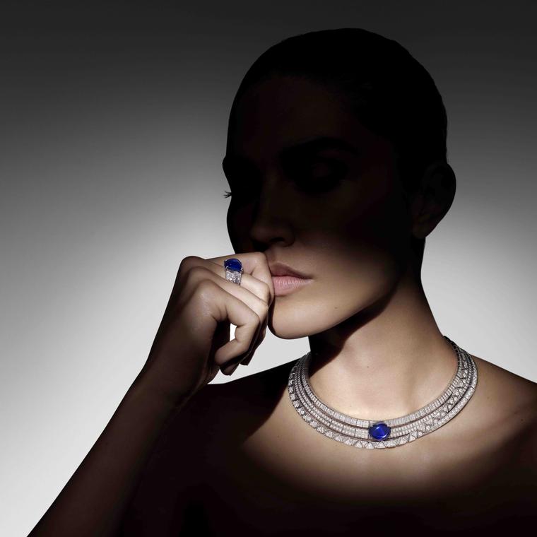 Awakened Hands, Awakened Minds high jewellery collection worn Gravite by Louis Vuitton ©Nathaniel Goldberg