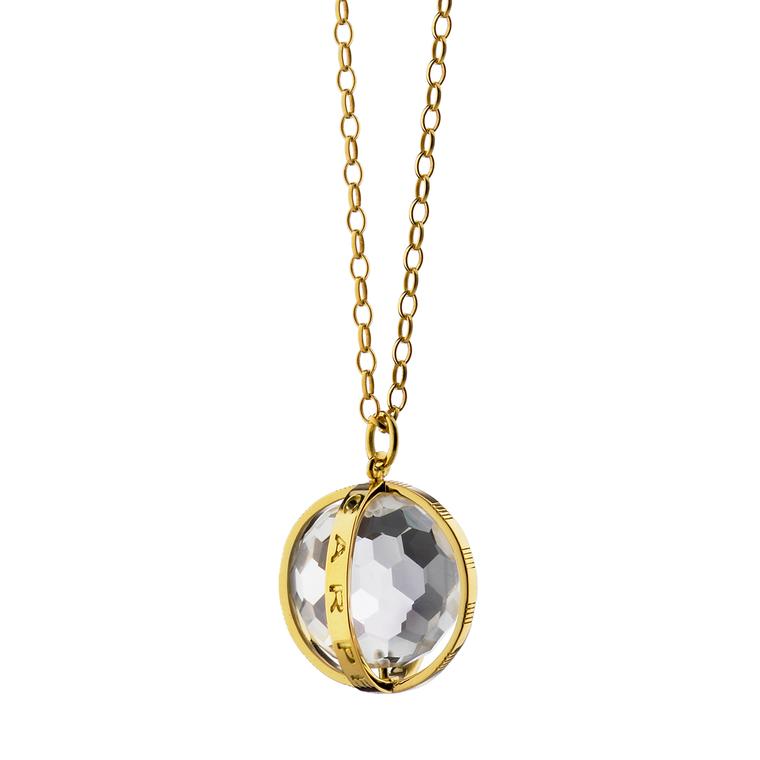 Carpe Diem yellow gold necklace