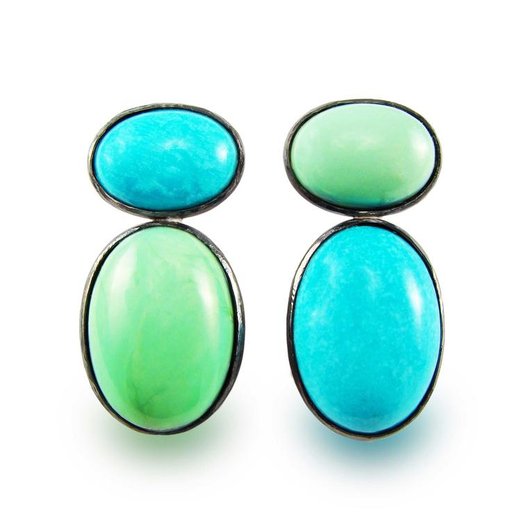 Corrado Giuspino turquoise earrings