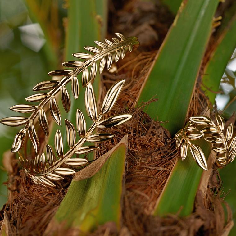 Chopard Fairmined yellow gold bracelet and ring