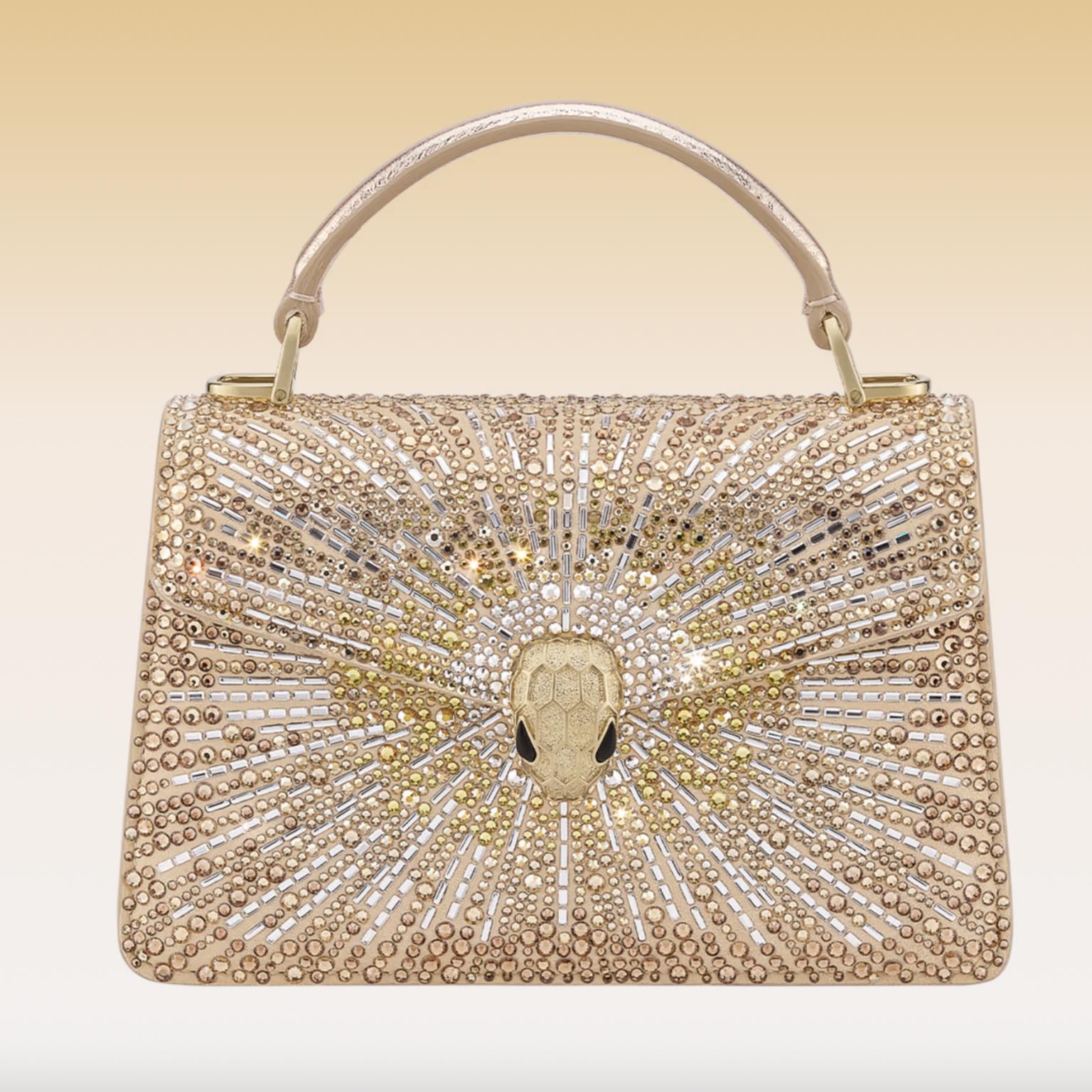 Serpenti Forever Mini Top Handle Bag by Bvlgari 