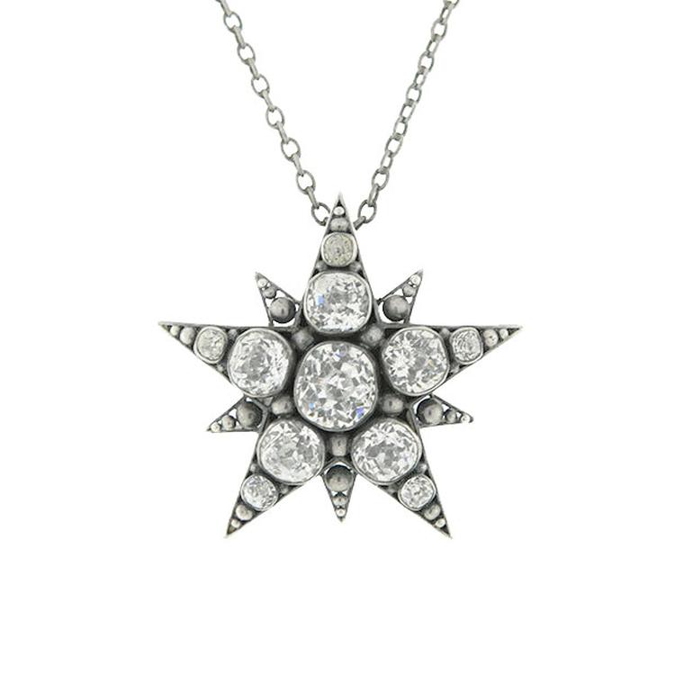 A Brandt & Son starburst necklace