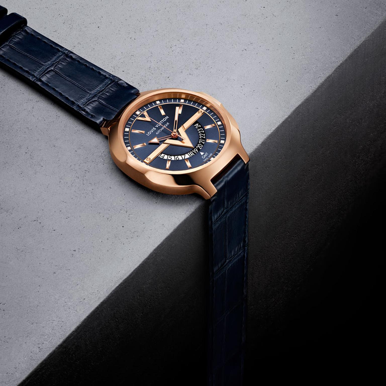 Louis Vuitton's Voyager GMT watch collection: travel in style