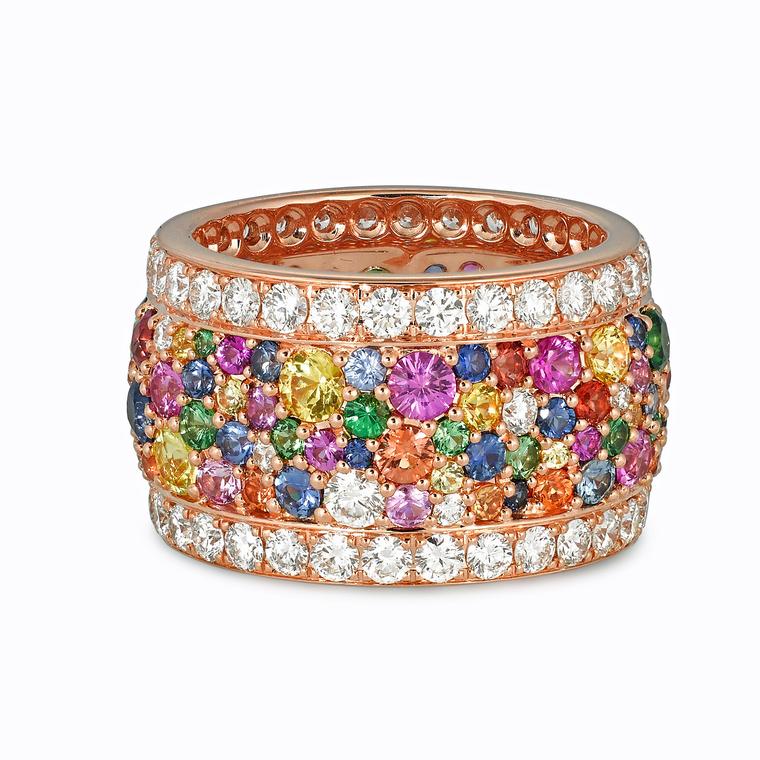 VANLELES Legends of Life multicolour gemstone ring
