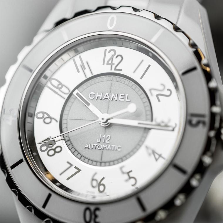 Chanel J12 mirrored watch