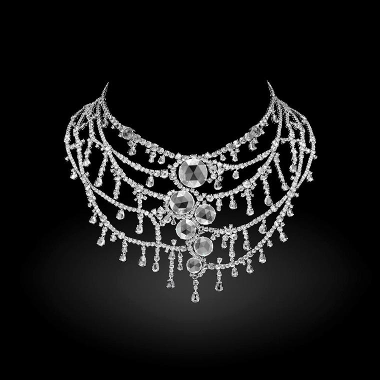 Michelle Ong Floating Diamond necklace