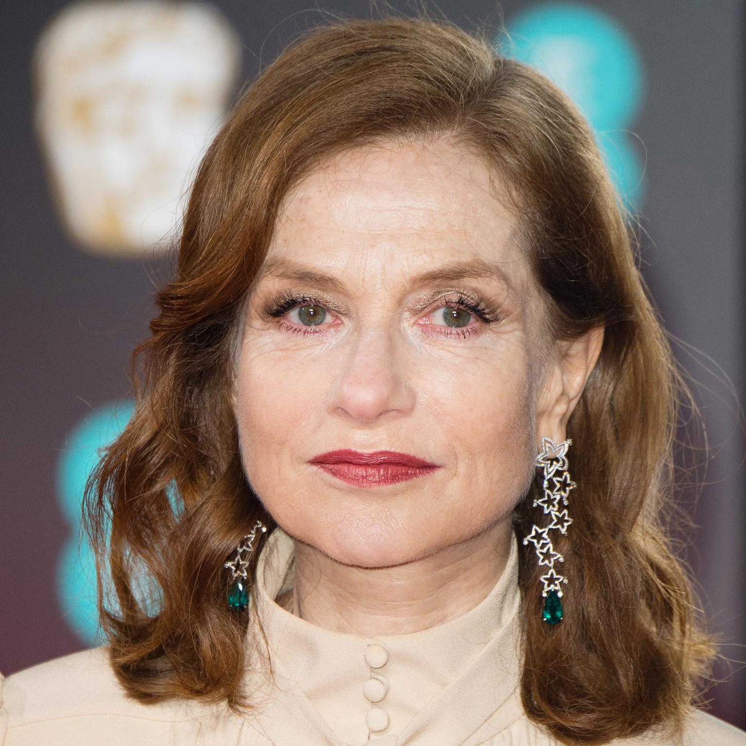 Isabelle Huppert wearing Chopard to the 2017 BAFTAs
