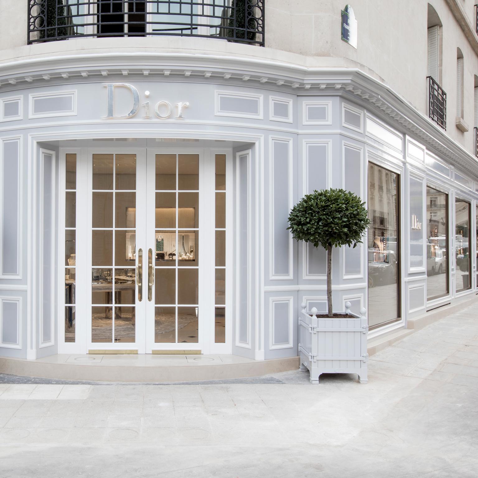 Dior’s new Fine Jewellery and Timepieces boutique on avenue Montaigne, Paris