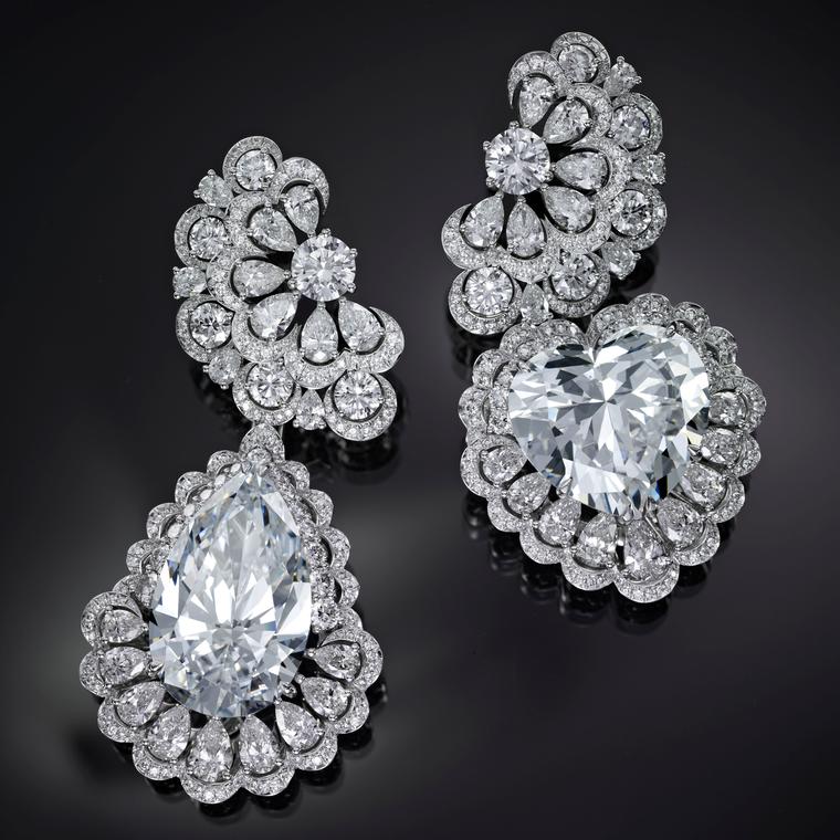 Chopard The Garden of Kalahari diamond earrings