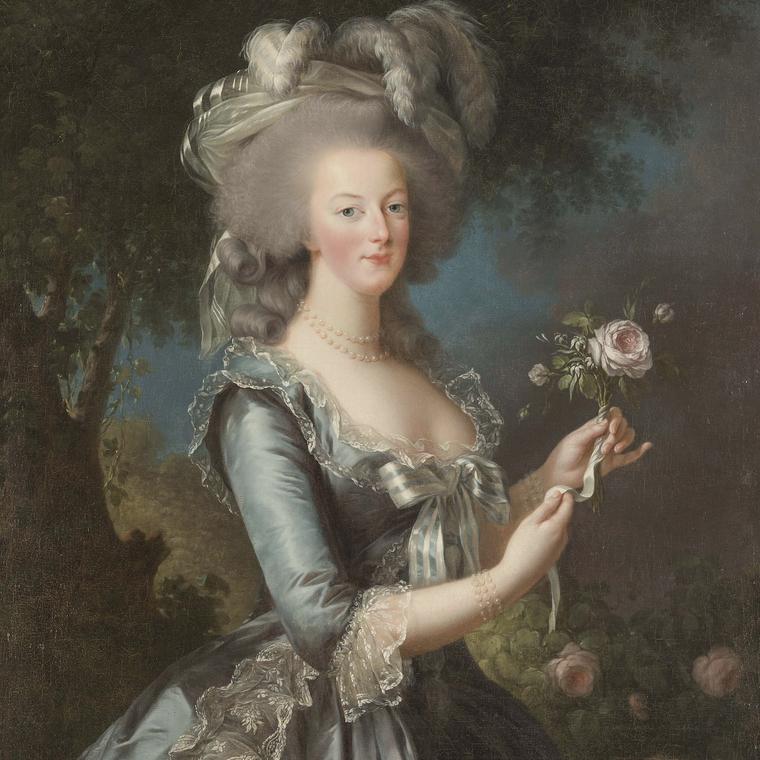 7 - Portrait de Marie-Antoinette à la rose, Élisabeth-Louise Vigée Le Brun © Château de Versailles, Dist. Grand Palais RMN Christophe Fouin 