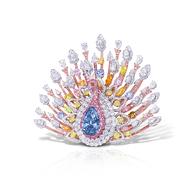 Graff Diamonds US$100 million peacock brooch | The Jewellery Editor