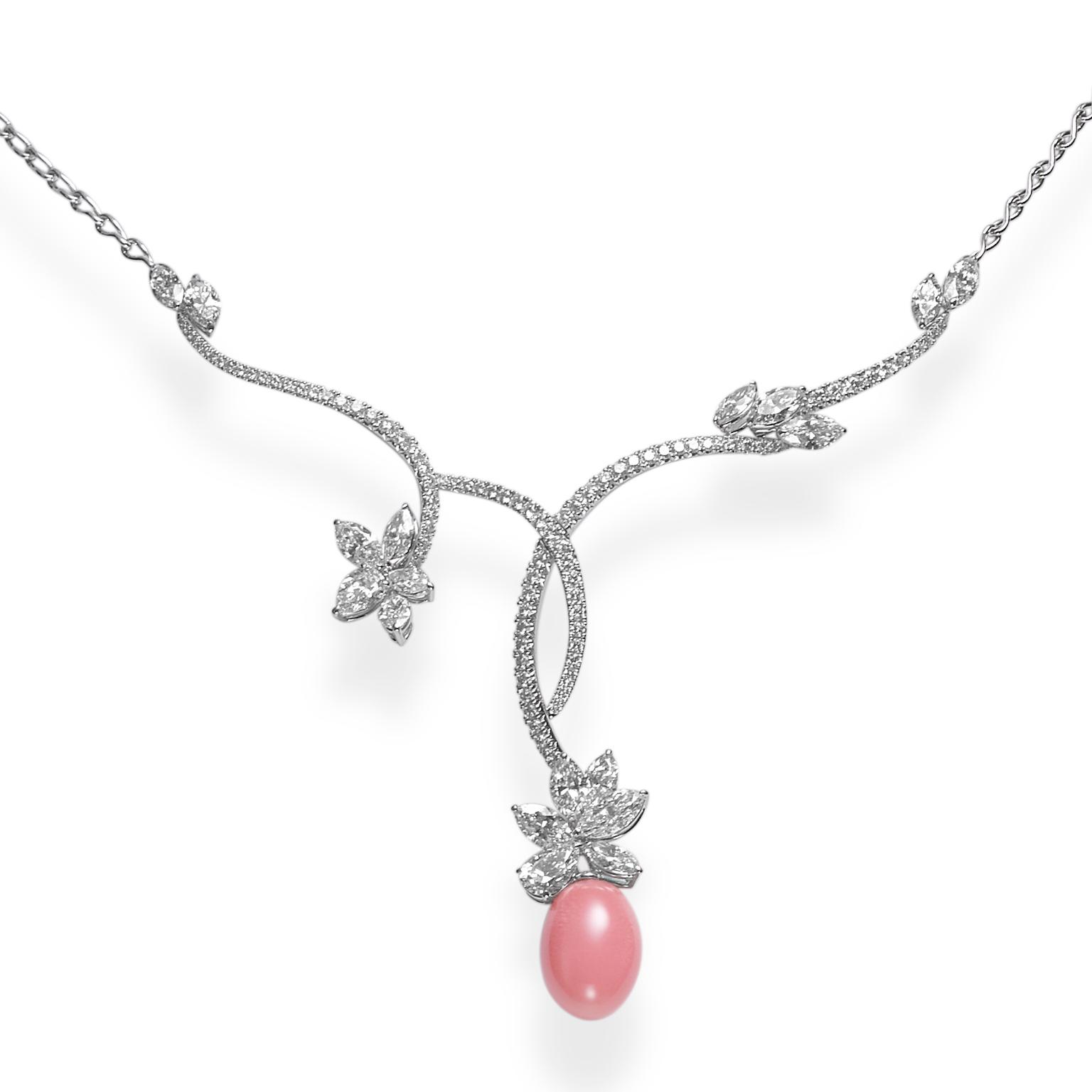 Mikimoto conch pearl necklace