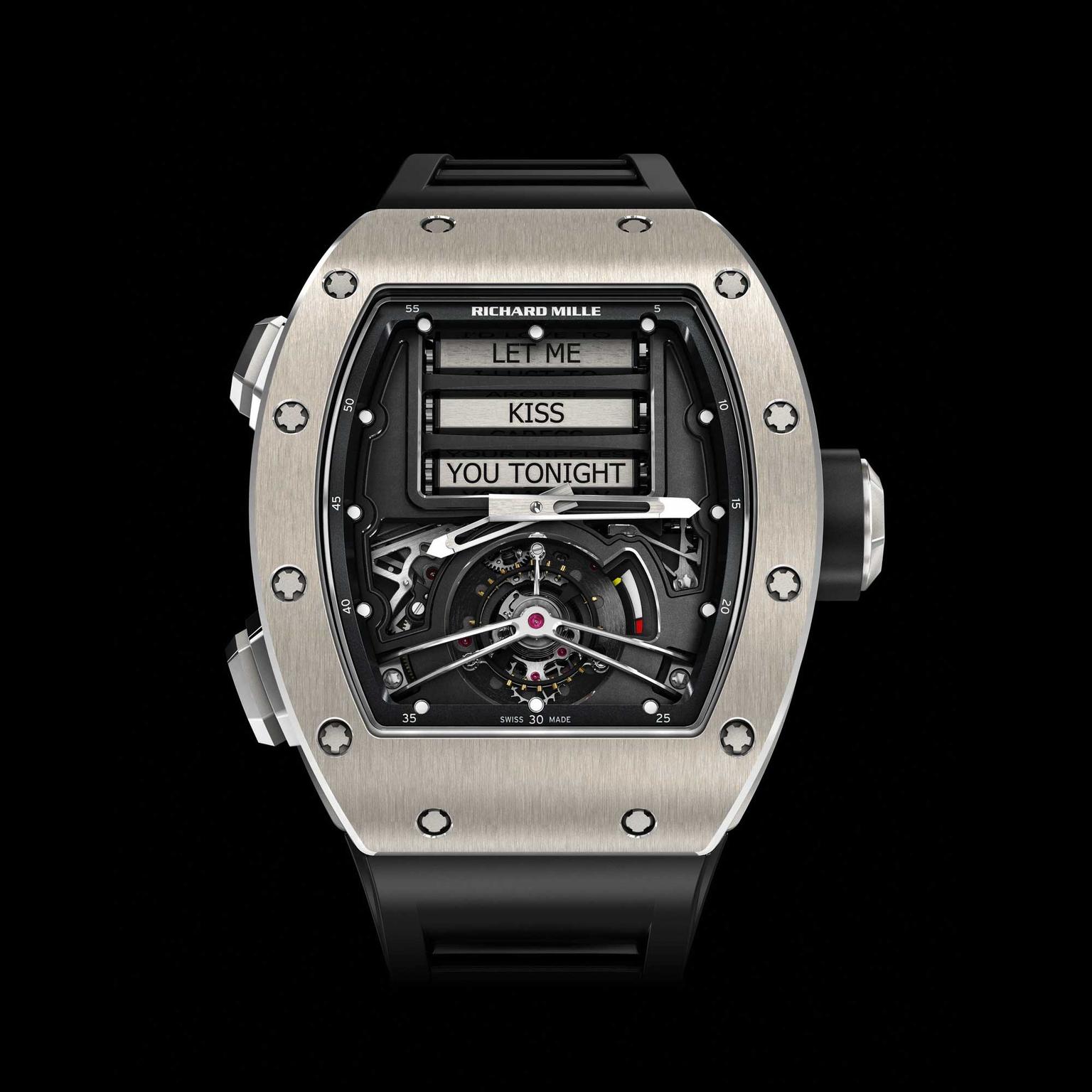 Richard Mille Tourbillon RM 69 Erotic front face