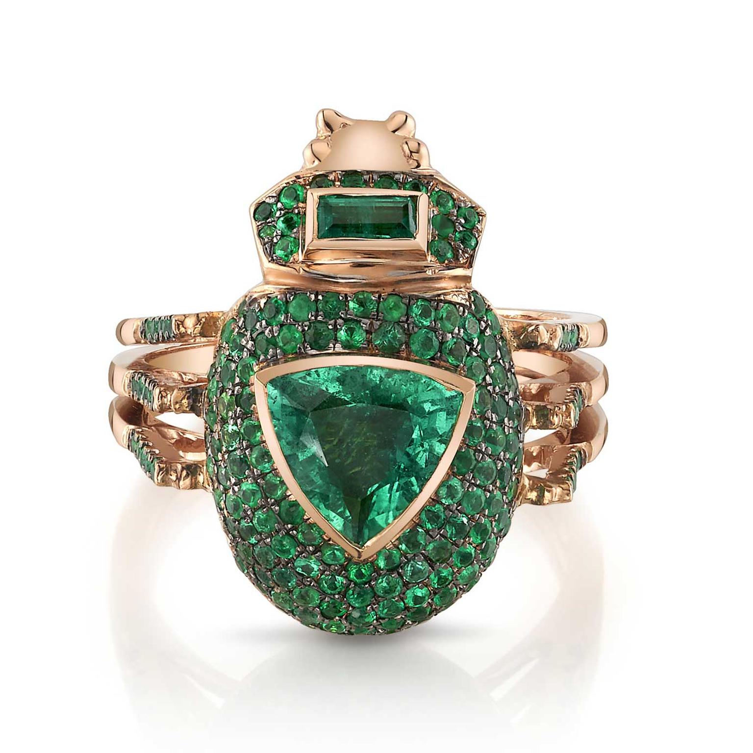 Daniela Villegas Flower Beetles Romancing the stone ring