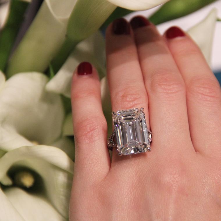 Big diamond discount engagement rings cheap