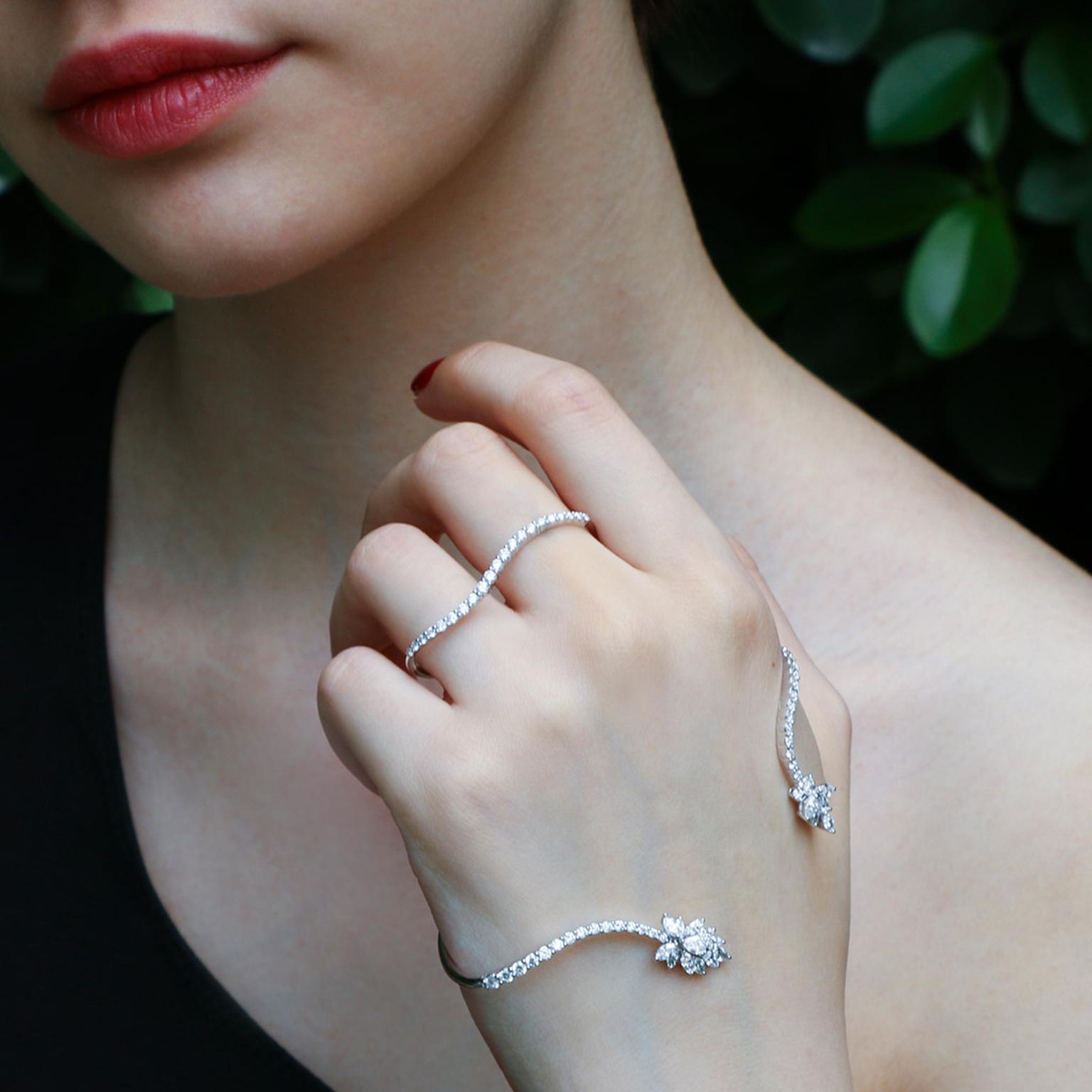 Hand palm clearance bracelet